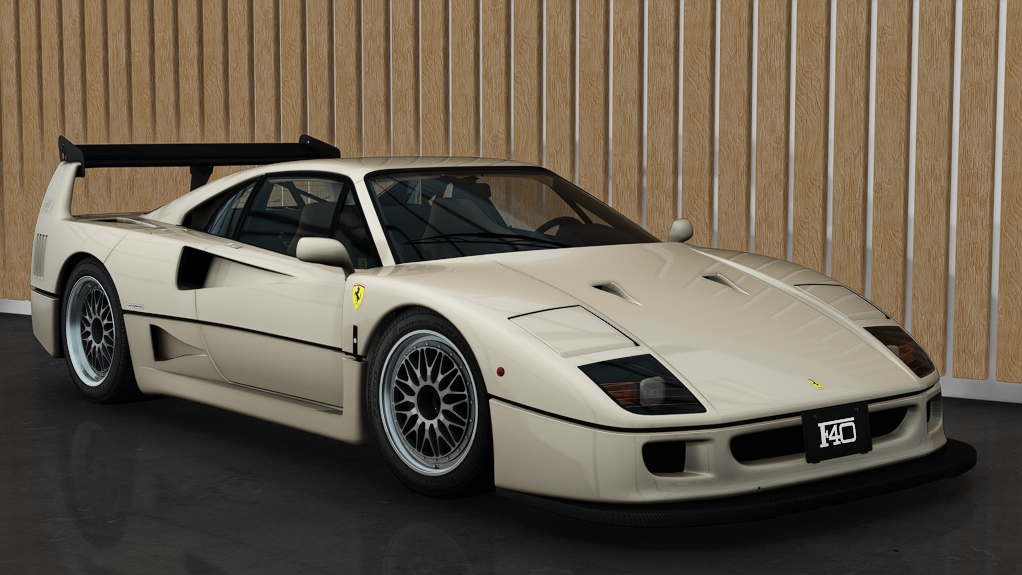 Ferrari F40 Custom, skin 11_avorio