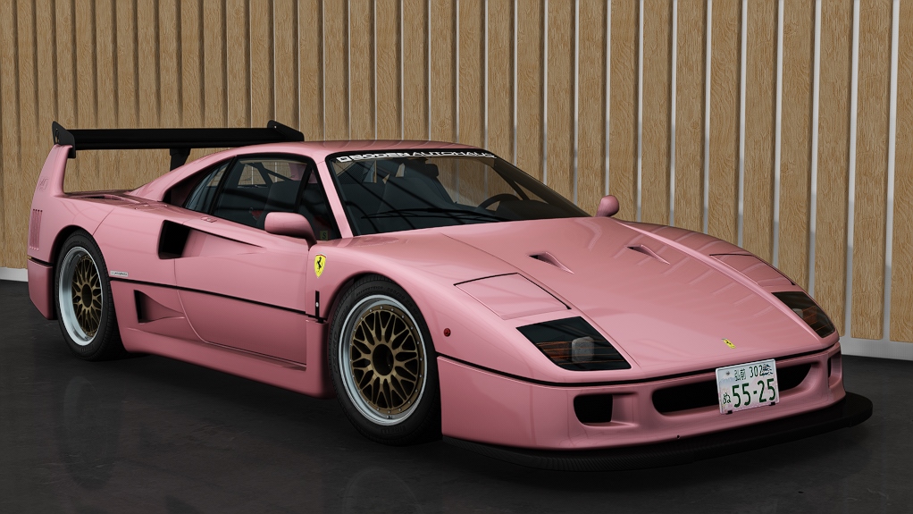 Ferrari F40 Custom, skin 14_inozetek_rosewater