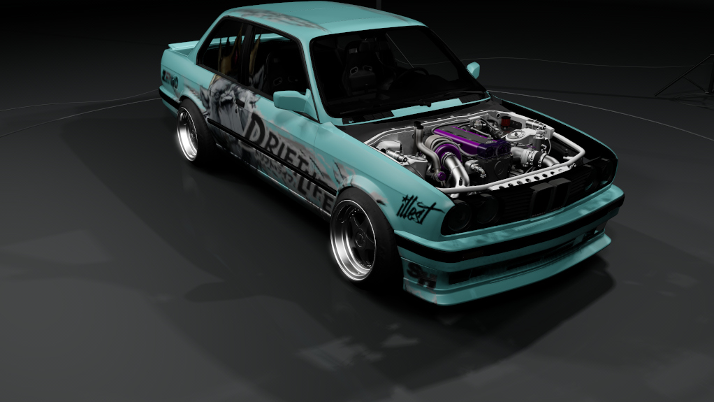 ikytami concept BMW E30 Coupe pack 3, skin SP761