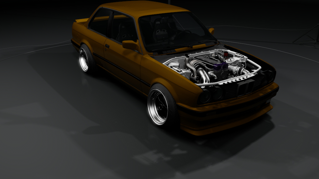 ikytami concept BMW E30 Coupe pack 3, skin or