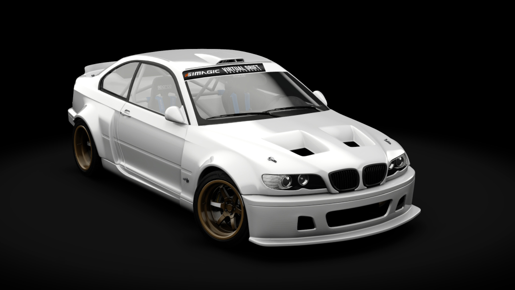 VDC BMW E46 HGK Public 4.0, skin Brilliant_White