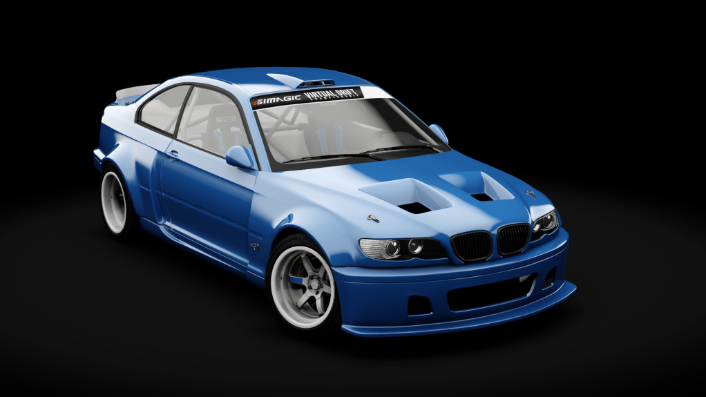 VDC BMW E46 HGK Public 4.0, skin Santorini_Blue