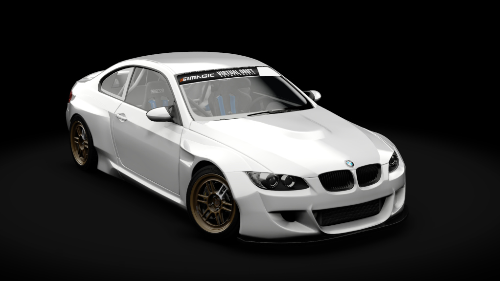 VDC BMW E92 M3 Public 4.0, skin Brilliant_White