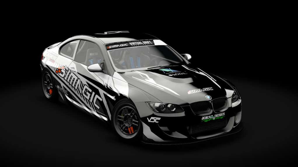 VDC BMW E92 M3 Public 4.0, skin VDC Black