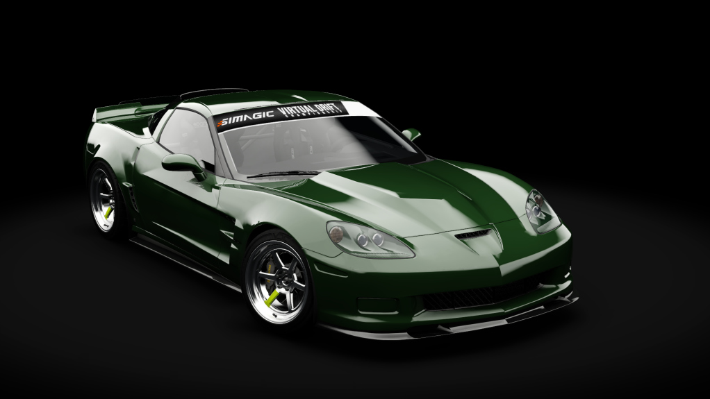 VDC Chevrolet Corvette C6 Public 4.0, skin 06_lime_rock_green