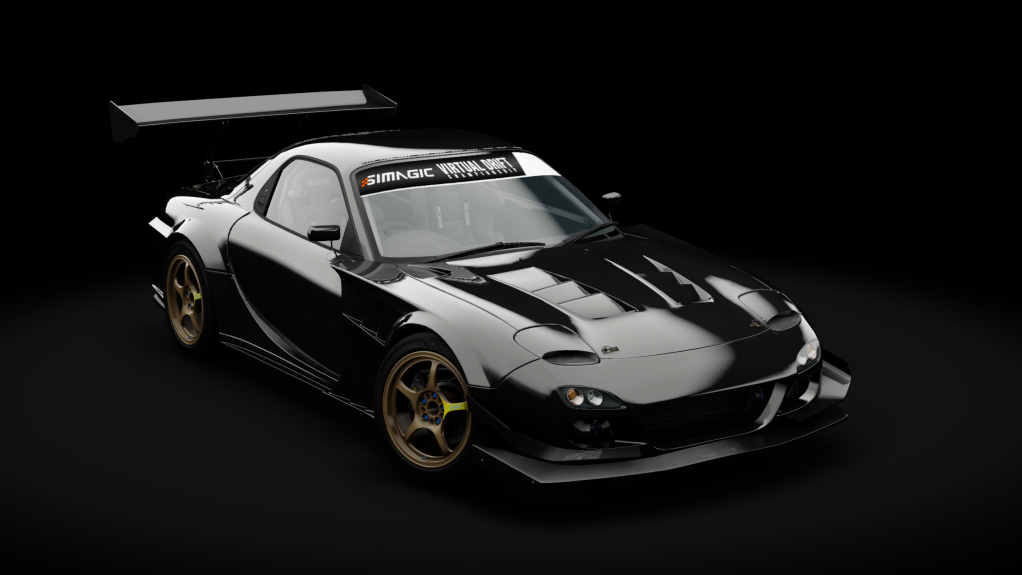 VDC Mazda RX-7 FD3S 20B Public 4.0, skin 05_brilliant_black