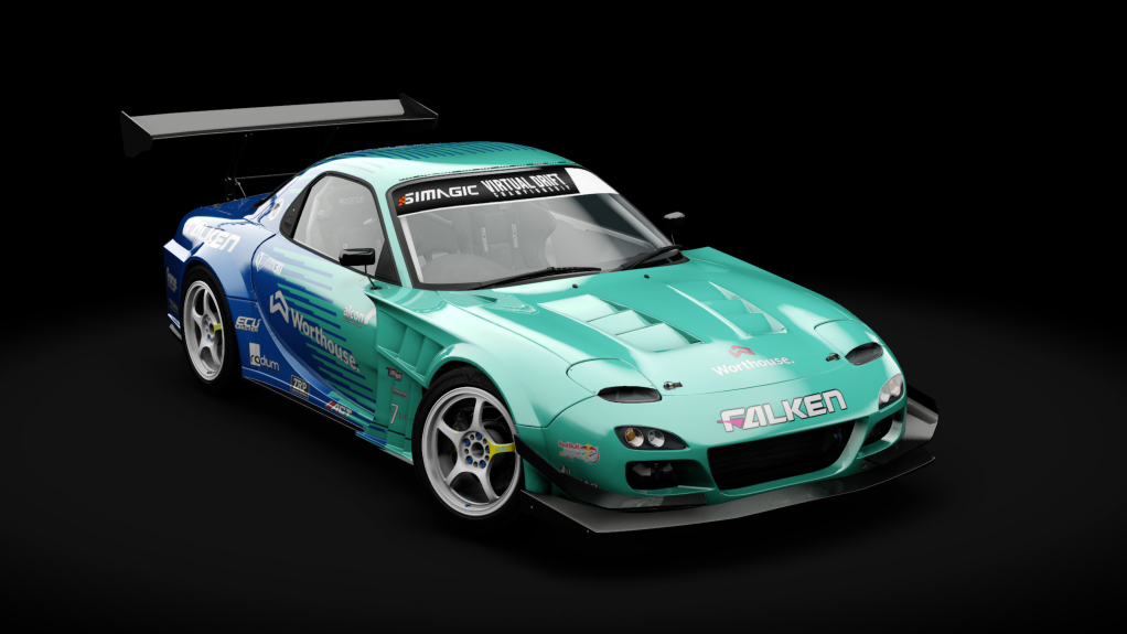 VDC Mazda RX-7 FD3S 20B Public 4.0, skin JD130