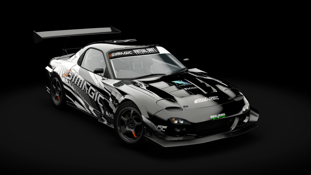 VDC Mazda RX-7 FD3S 20B Public 4.0, skin VDC Black