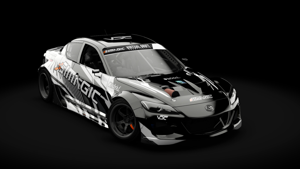 VDC Mazda RX-8 Public 4.0, skin VDC Black