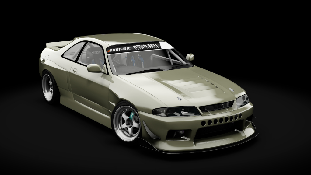 VDC Nissan Skyline R33 Public 4.0, skin 08_millennium_jade