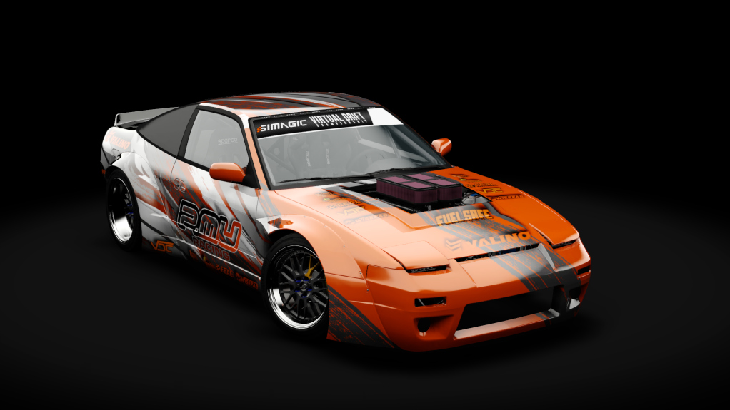 VDC Nissan Silvia RPS13 Public 4.0, skin VDC_Andreas_Orange