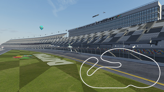 Daytona, layout moto