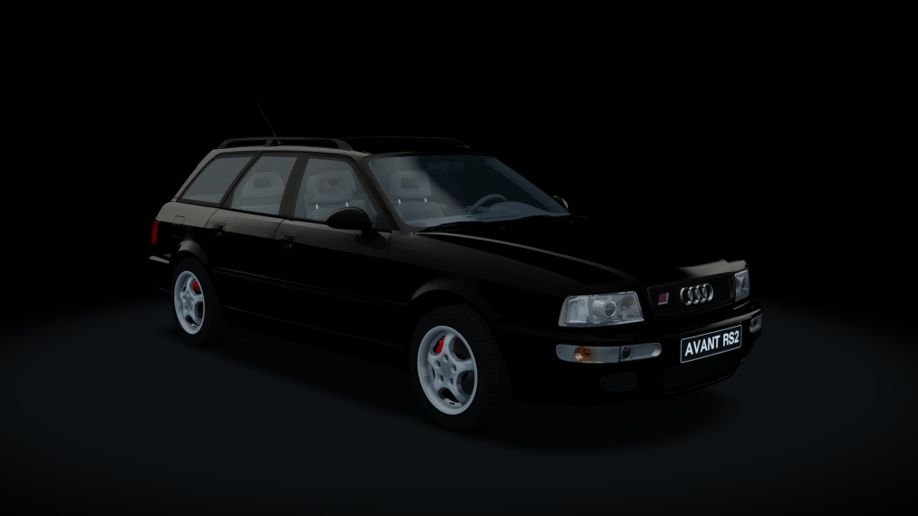 Audi RS2 800HP, skin Brilliant_Black