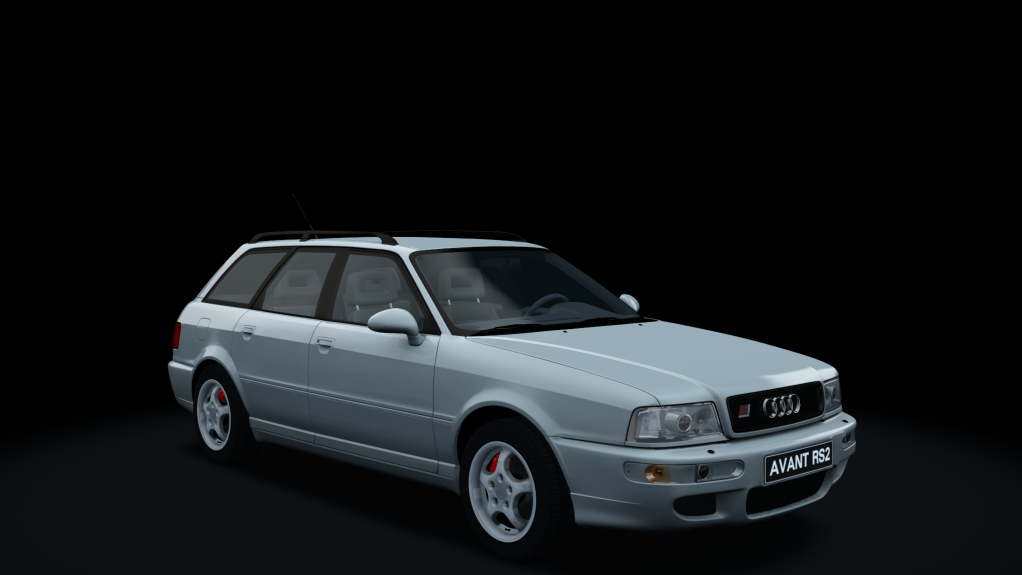 Audi RS2 800HP, skin Polar_Silver