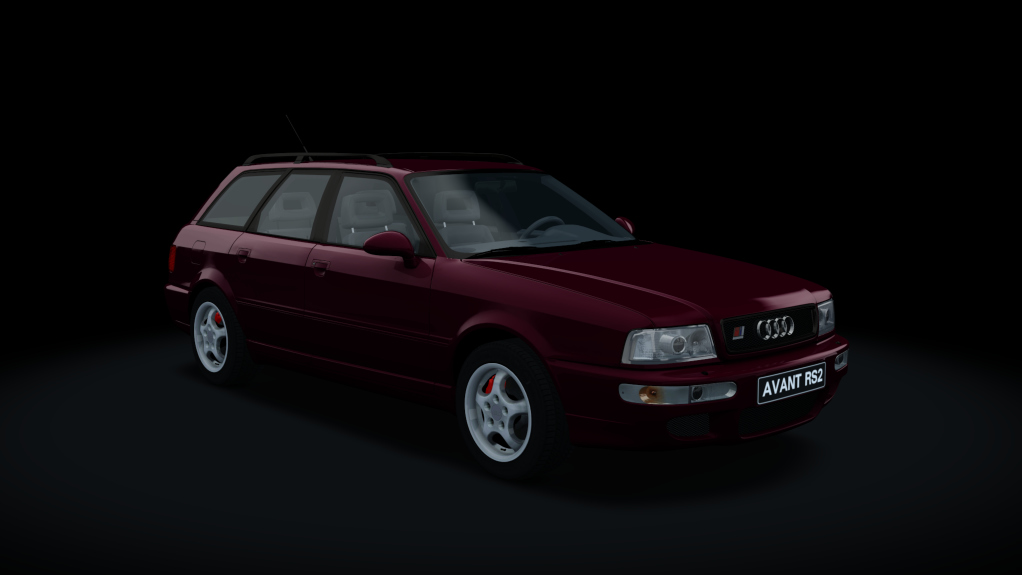 Audi RS2 800HP, skin Ruby_Red