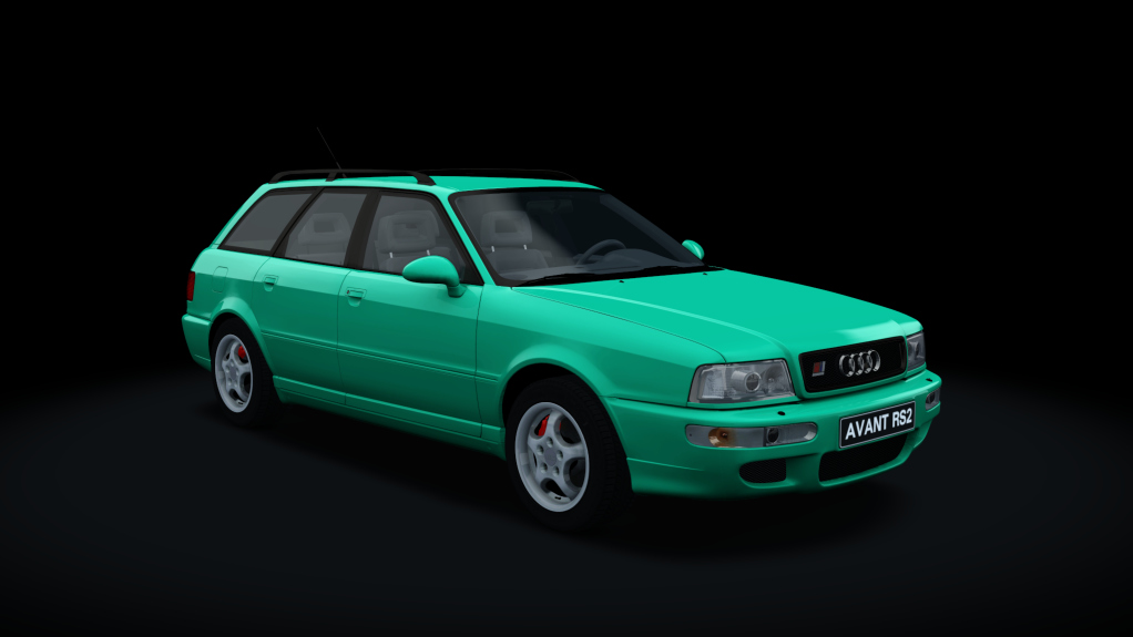 Audi RS2 800HP, skin Tropical_Green