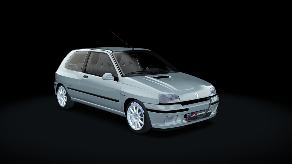 Renault Clio Williams TURBO, skin Gris