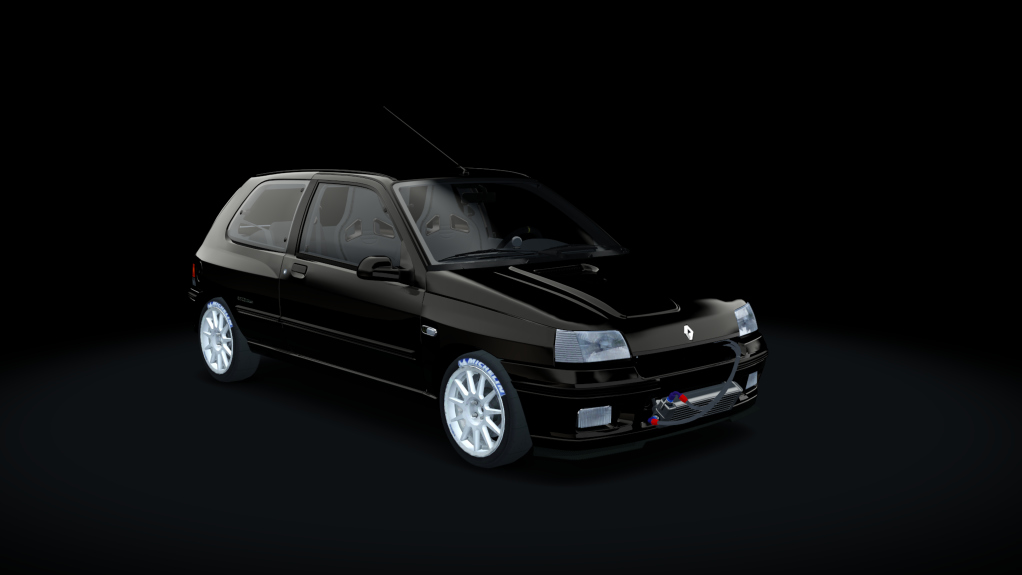 Renault Clio Williams TURBO, skin Negro