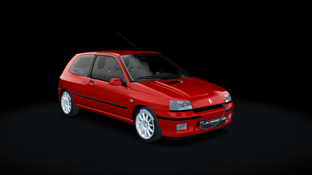 Renault Clio Williams TURBO, skin Rojo