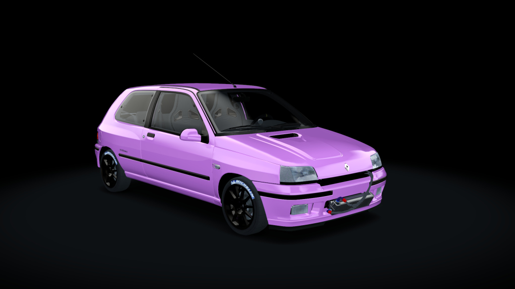 Renault Clio Williams TURBO, skin Rosa