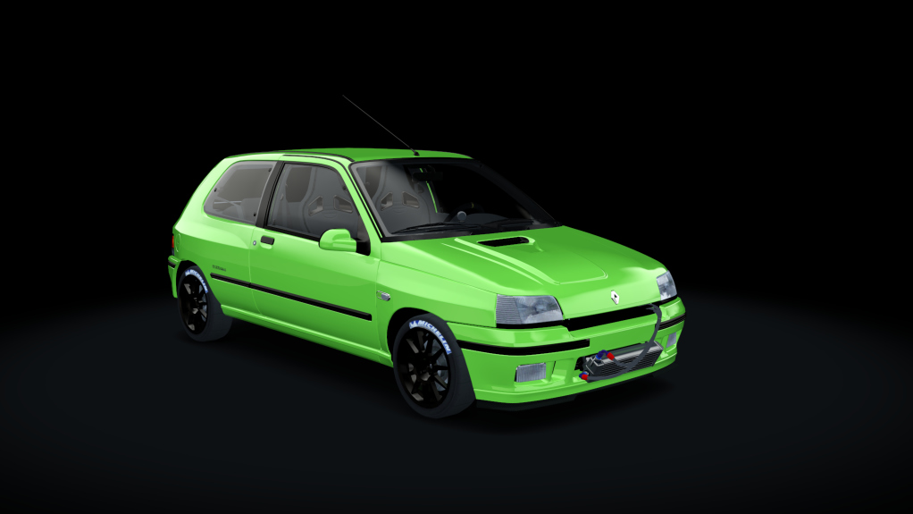 Renault Clio Williams TURBO, skin Verde