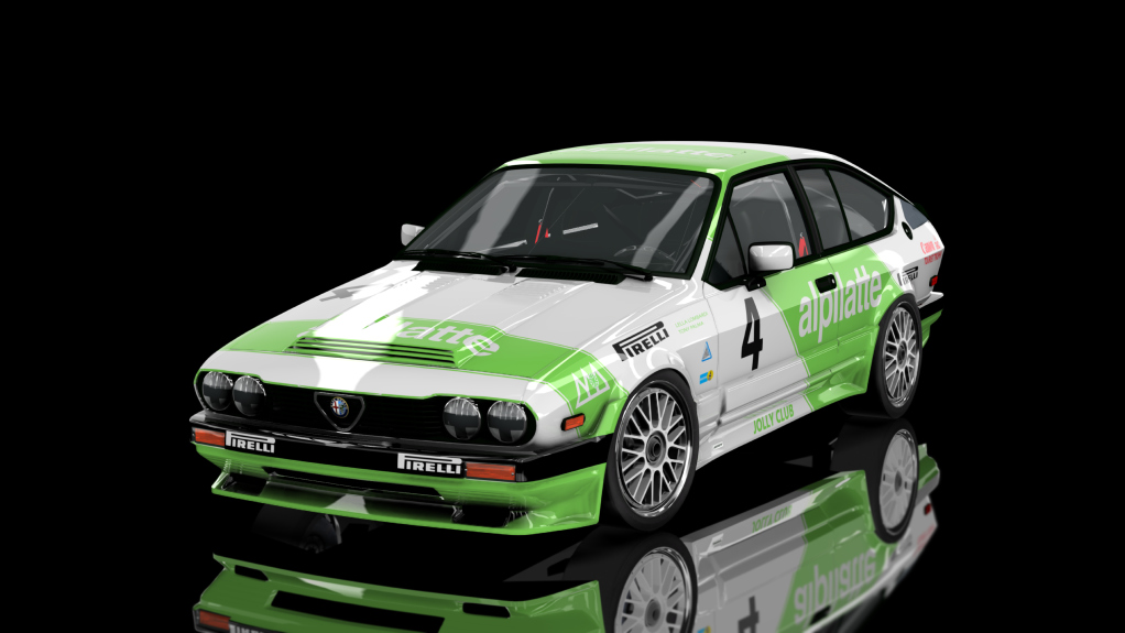 Gr2 Alfa Romeo GTV6, skin alpilatte