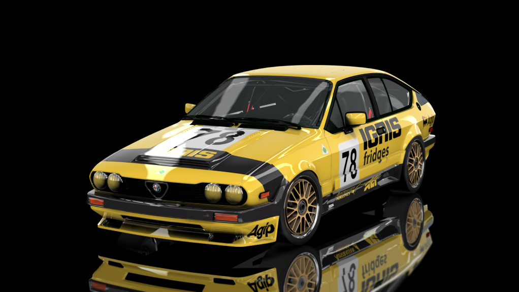 Gr2 Alfa Romeo GTV6, skin ignis