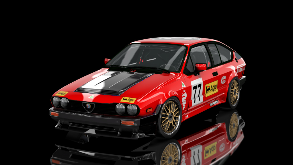 Gr2 Alfa Romeo GTV6, skin quadrifoglio