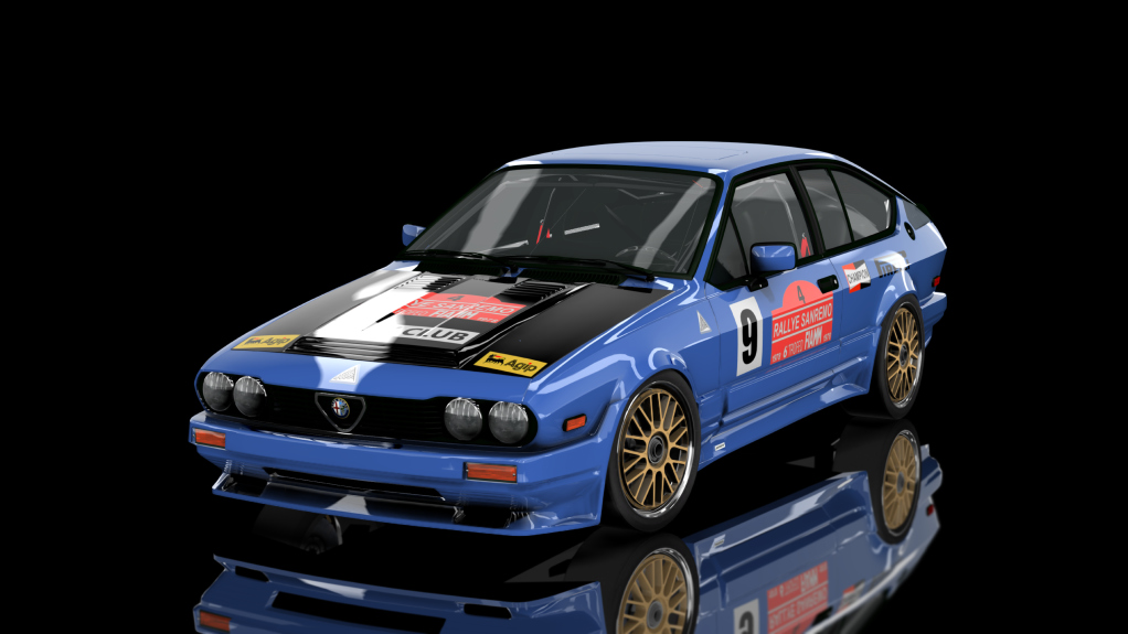 Gr2 Alfa Romeo GTV6, skin sanremo