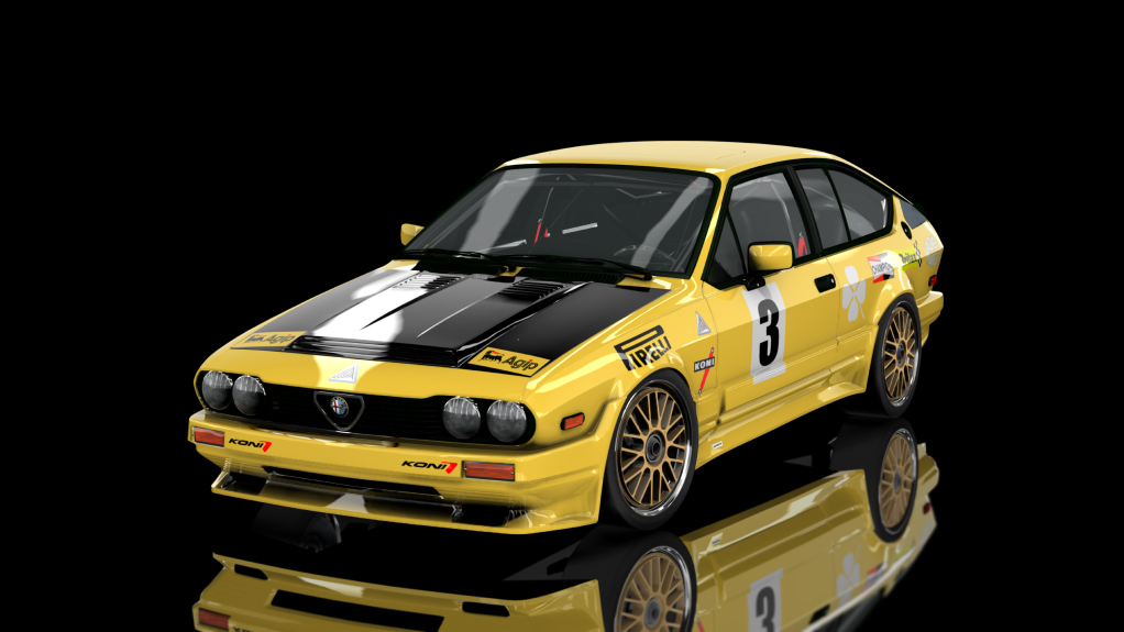 Gr2 Alfa Romeo GTV6, skin sicilia