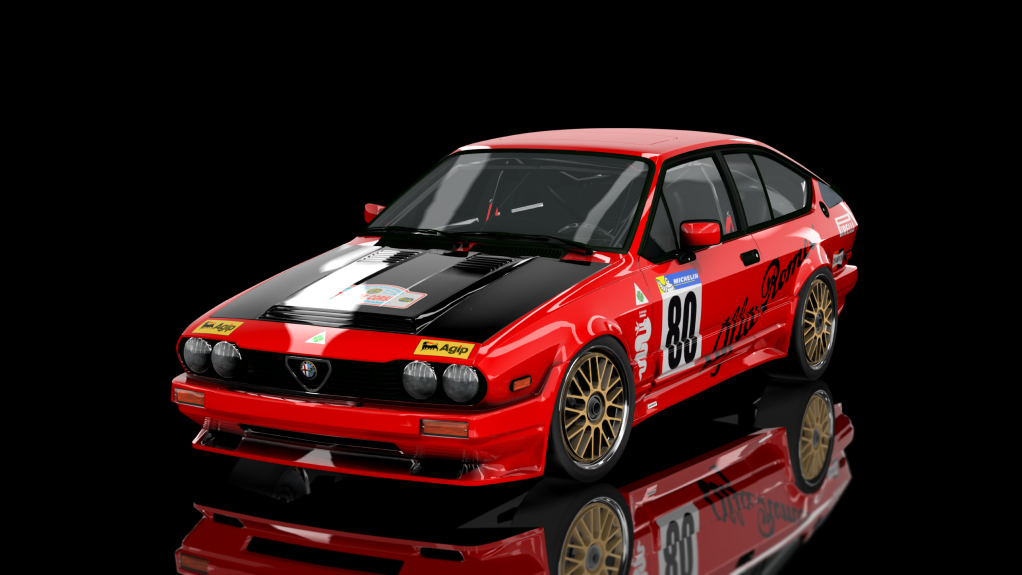 Gr2 Alfa Romeo GTV6, skin tourdecorse