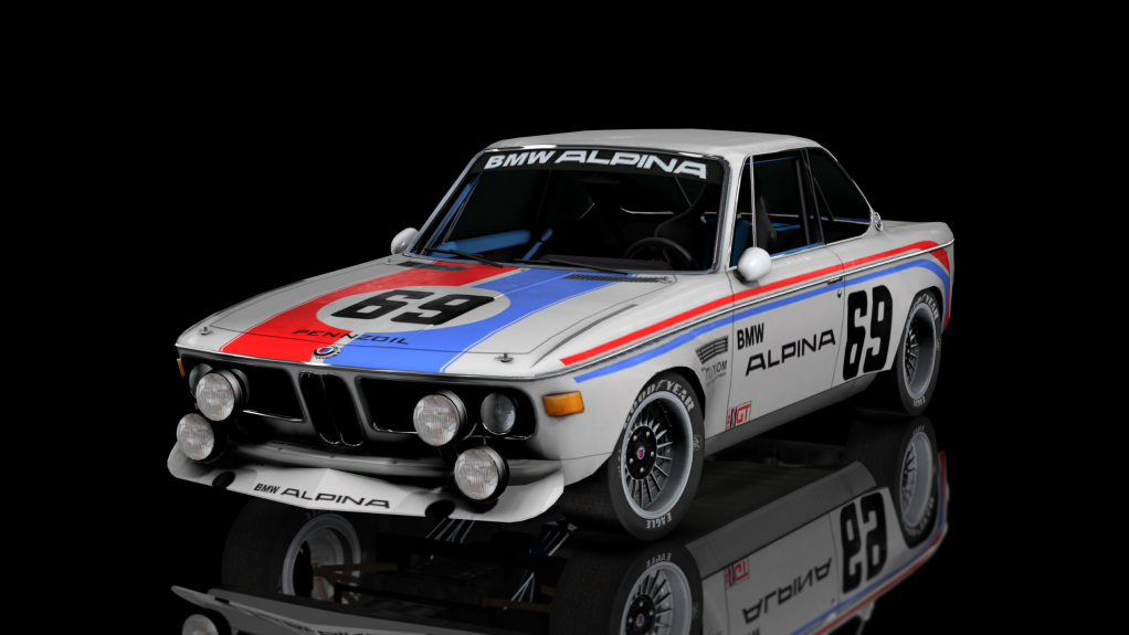 Gr2 BMW 2800 CS Alpina, skin 69_Pennzoil