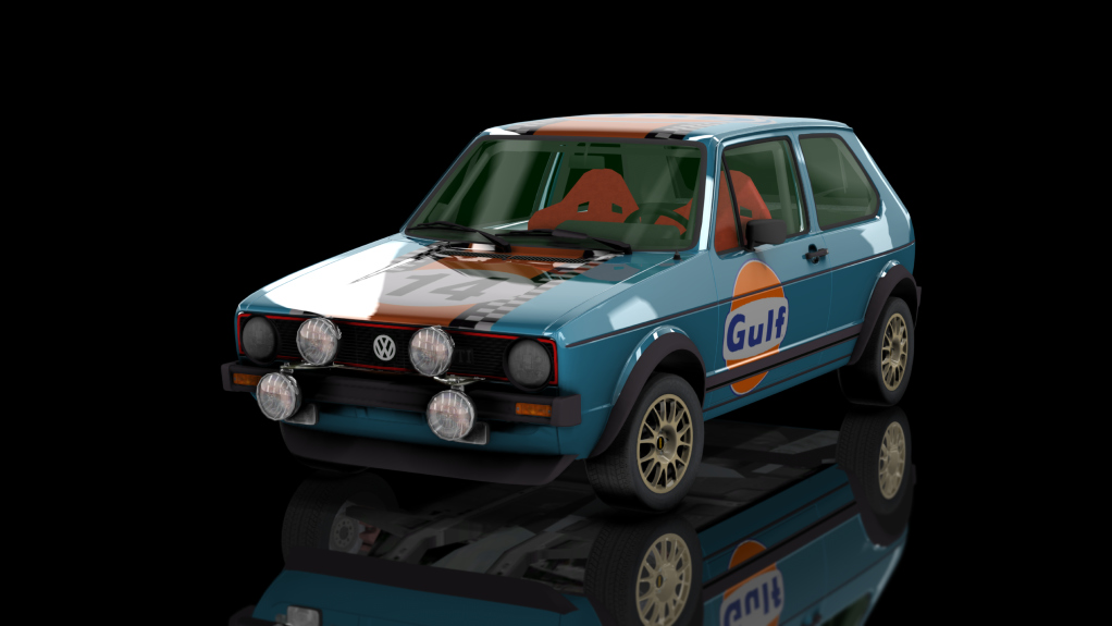 Gr2 Volkswagen Golf GTI MK1, skin Diamond_Silver