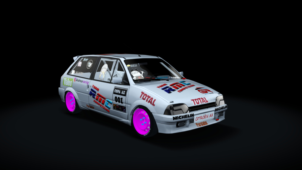 Citroen AX COPA, skin COPA-001