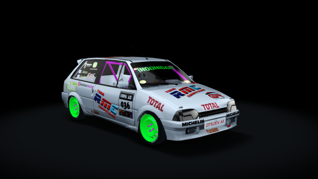 Citroen AX COPA, skin COPA-036