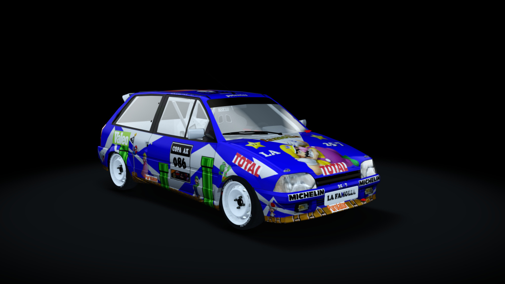 Citroen AX COPA, skin COPA-086