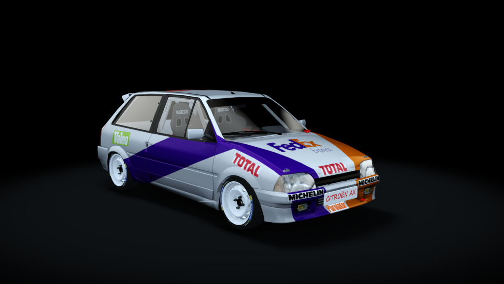 Citroen AX COPA, skin Fedex