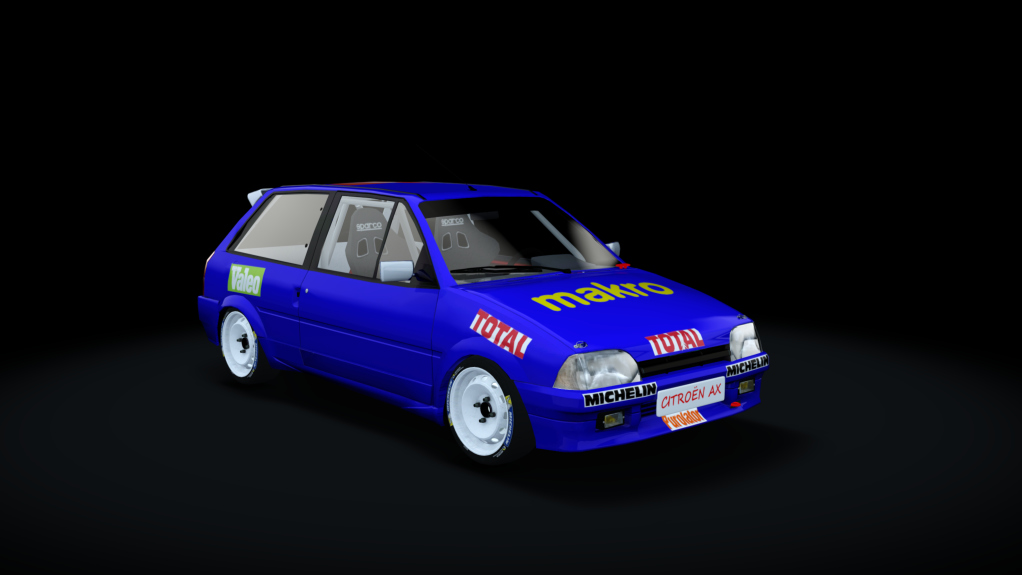 Citroen AX COPA, skin Makro