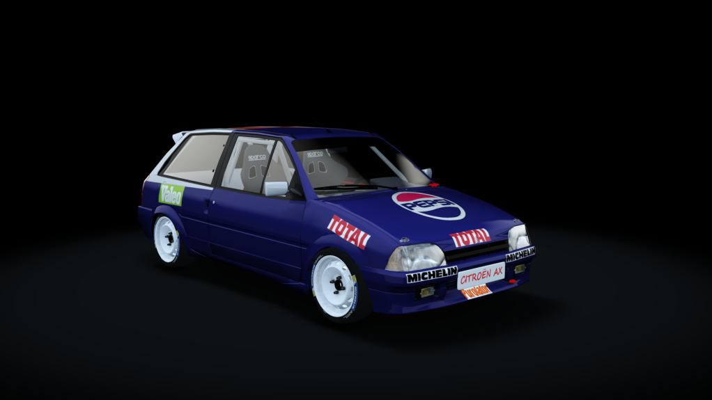 Citroen AX COPA, skin Pepsi