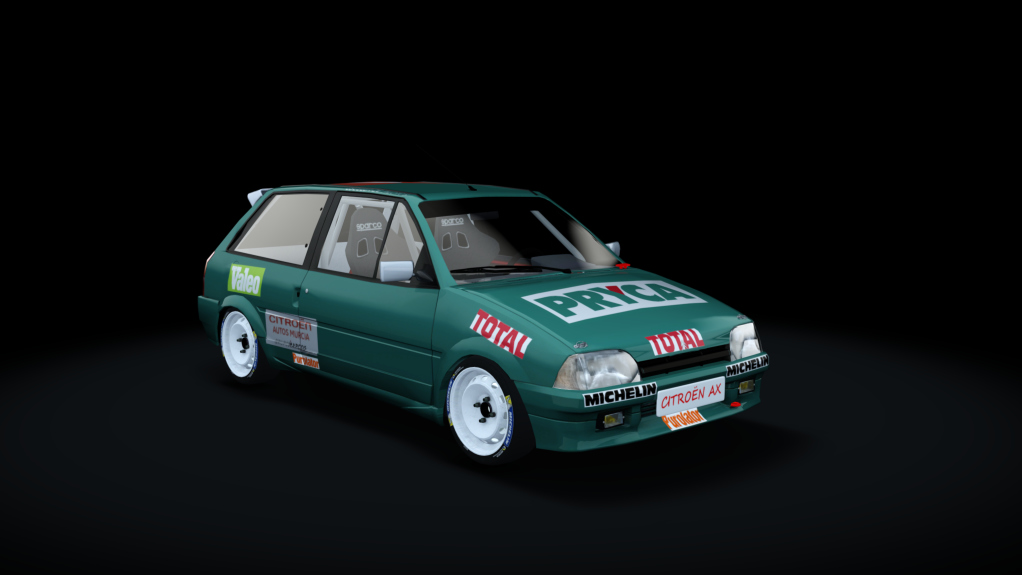 Citroen AX COPA, skin Pryca