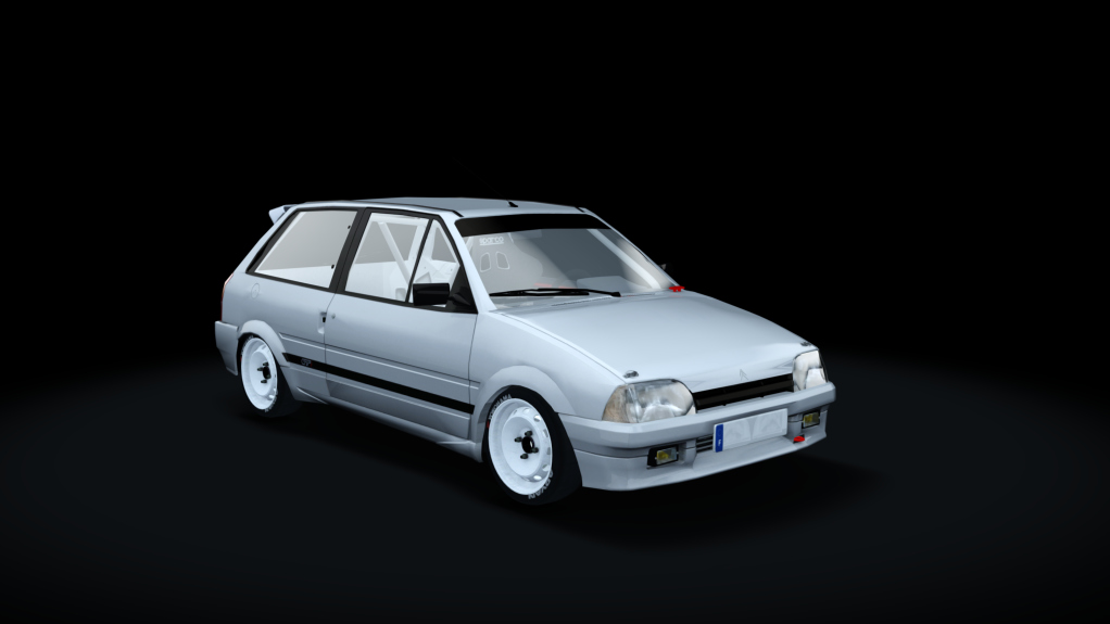 Citroen AX COPA, skin template AX