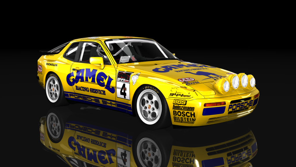 GrB Porsche 944 Turbo Rally, skin camel