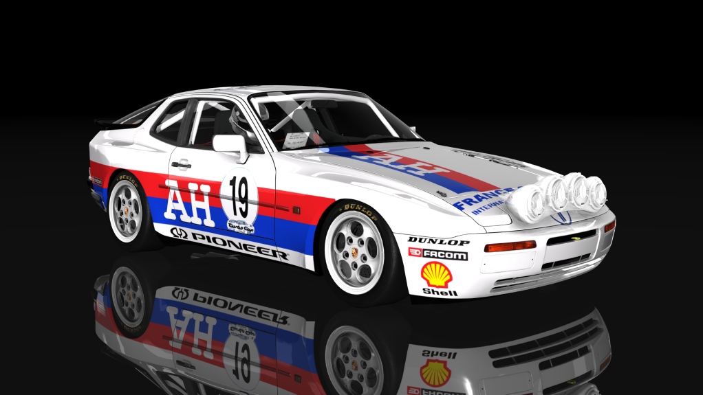 GrB Porsche 944 Turbo Rally, skin rozentvaig