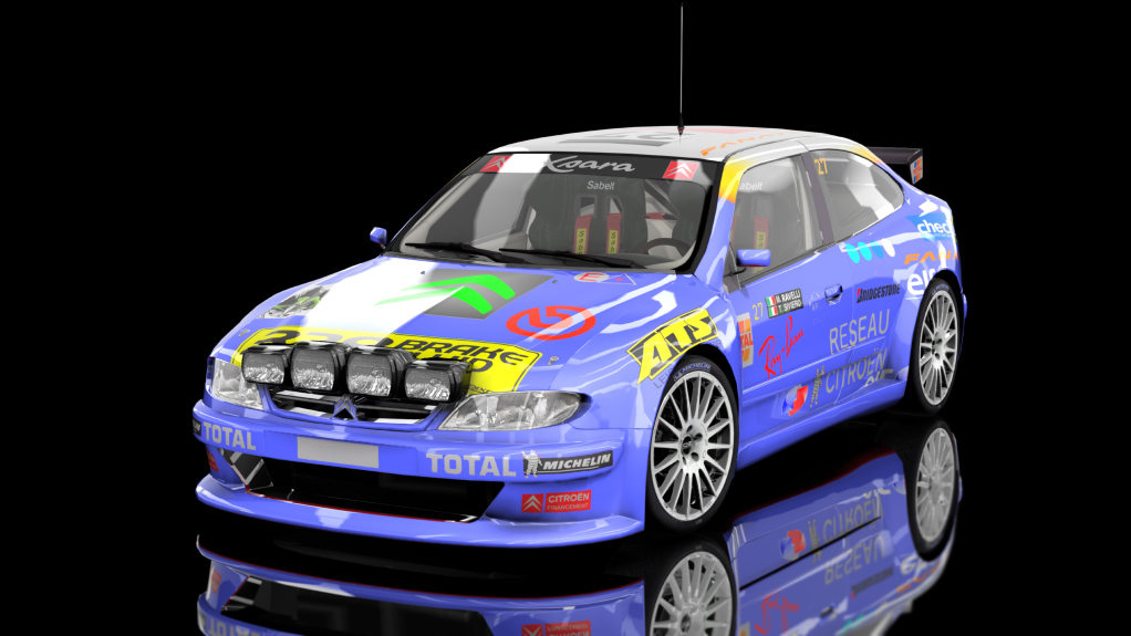 KitCar Citroen Xsara, skin 0d3 BLU