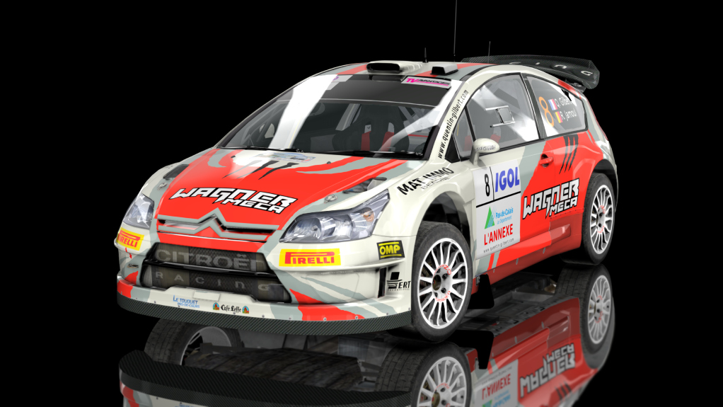 WRC Citroën C4, skin 08