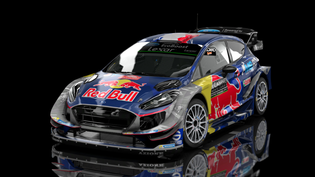 WRC  Ford Fiesta 2017, skin Ogier