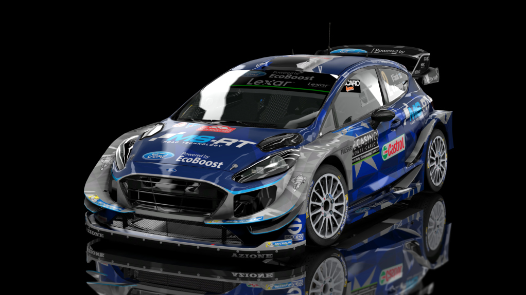 WRC  Ford Fiesta 2017, skin Tanak