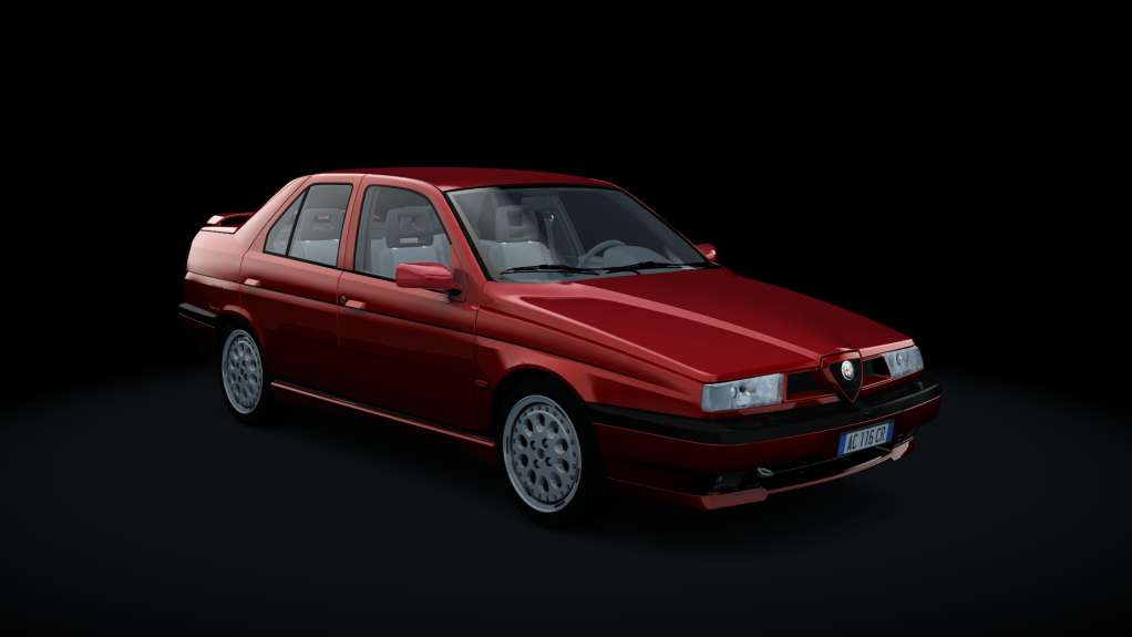 Alfa Romeo 155 Q4, skin rosso_alfa