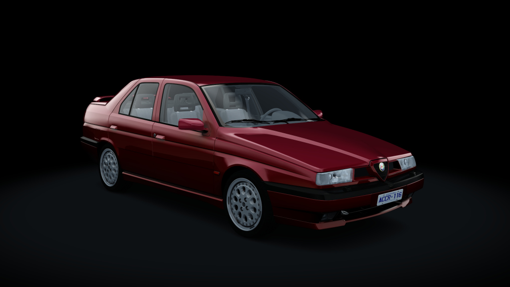 Alfa Romeo 155 Q4, skin rosso_bordeaux_metal