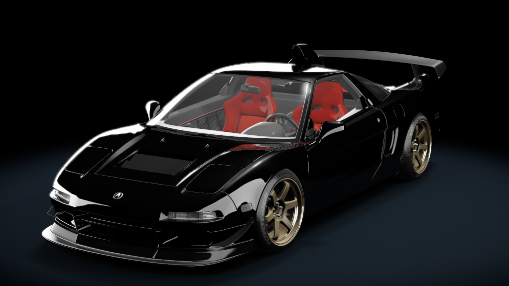 Acura Spoon Sports NSX Type-R GT Tracktool, skin berlina_black